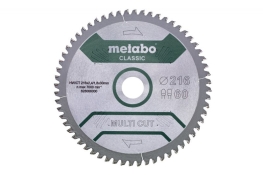 Пиляльний диск Metabo Multi cut Classic HW/CT 216х2.4/1.8x30, Z60 FZ/TZ 5° від. 628066000 Пиляльний диск Metabo Multi cut Classic HW/CT 216х2.4/1.8x30, Z60 FZ/TZ 5° від. 628066000