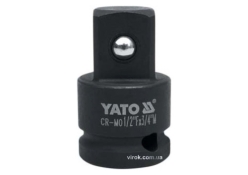 Перехідник ударний YATO YT-1067 квадрат 1/2" - 3/4" 48 мм Перехідник ударний YATO YT-1067 квадрат 1/2" - 3/4" 48 мм