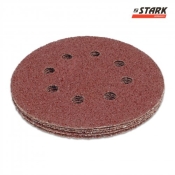 Бумага шлифовальная Stark D125 мм 8 отверстий з. 36 5 шт.