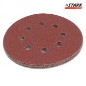Папір шліфувальний Stark D125 мм 8 отворів з. 60 5 шт.