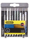 Набір полотен для електролобзика STANLEY STA28050-XJ 10 шт, хвостовик Т