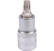 Головка торцевая с отверточной насадкой TORX YATO YT-04315 1/2" Т45 x 55 мм