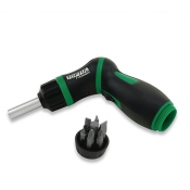 Трещетка отвертка пистолетного типа TOPTUL 8-в-1 GAAR0901