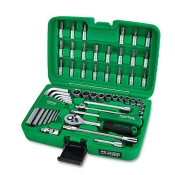 Набор инструмента TOPTUL в кейсе 1/4" 49 ед. GCAI2492