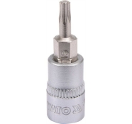 Головка торцевая с отверточной насадкой TORX YATO YT-04303 1/4" Т15 x 37 мм Головка торцевая с отверточной насадкой TORX YATO YT-04303 1/4" Т15 x 37 мм