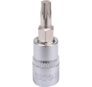 Головка торцевая с отверточной насадкой TORX YATO YT-04305 1/4" Т25 x 37 мм Головка торцевая с отверточной насадкой TORX YATO YT-04305 1/4" Т25 x 37 мм