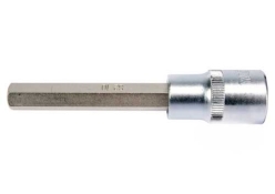 Головка торцевая с отверточной насадкой HEX YATO YT-04395 1/2" H10 x 100 мм Головка торцевая с отверточной насадкой HEX YATO YT-04395 1/2" H10 x 100 мм