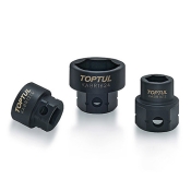 Головка ударная низкопрофильная TOPTUL с 6-гр. хвостовиком 1/2" 19 мм KABR1619