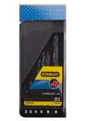 Набір свердл по металу STANLEY STA56010-QZ Ø= 2 - 8 мм. 6 шт