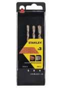 Набор сверл по бетону STANLEY STA56120-QZ SDS+, Ø= 5, 6, 8 мм. 3 шт.