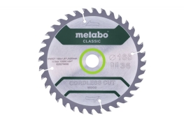 Пильный диск Metabo Cordless cut Classic HW/CT 165х1.6/1x20, Z36 WZ 15° /B 628660000 Пильный диск Metabo Cordless cut Classic HW/CT 165х1.6/1x20, Z36 WZ 15° /B 628660000