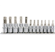Набор торцевых головок с насадками TORX Security YATO YT-04332 1/4" и 3/8" Т8-Т55 12 шт Набор торцевых головок с насадками TORX Security YATO YT-04332 1/4" и 3/8" Т8-Т55 12 шт
