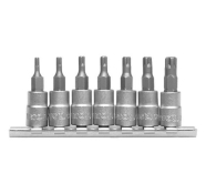 Набор торцевых головок с насадками TORX для Toyota и VW YATO YT-0461 1/4" TS10-TS40 7 шт Набор торцевых головок с насадками TORX для Toyota и VW YATO YT-0461 1/4" TS10-TS40 7 шт