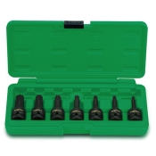 Набор головок TOPTUL TORX ударных 1/2" Т30-T70 7 ед. GDAI0701
