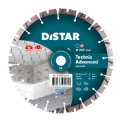 Диск алмазний Distar HIT Technic Advanced 232 x 2,6/1,8 x 12 x 22,23-16 1A1RSS/C3 Диск алмазний Distar HIT Technic Advanced 232 x 2,6/1,8 x 12 x 22,23-16 1A1RSS/C3