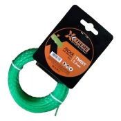 Леска для мотокосы X-TREME 2,4 мм х 15 м, зеленая Леска для мотокосы X-TREME 2,4 мм х 15 м, зеленая