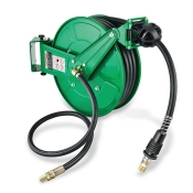 Шланг повітряний на котушці TOPTUL KHBR1015 (подовжувач пневматичний) 20 атм 9,5x16 мм, 15 м