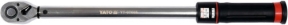 Ключ динамометрический YATO YT-07605 квадрат 1/2" F=20-220 Нм, L=495 мм Ключ динамометрический YATO YT-07605 квадрат 1/2" F=20-220 Нм, L=495 мм