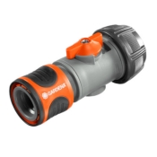 Конектор з краном Gardena 19 мм 3/4 " 02943-20.000.00 Конектор з краном Gardena 19 мм 3/4 " 02943-20.000.00