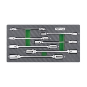 Набор ключей шарнирных TOPTUL 6-19 мм  7 ед. (в ложементе, тип А) GEA0703