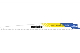 Шабельне полотно Metabo Heavy Wood and Metal 225 мм, 5 шт 631986000 Шабельне полотно Metabo Heavy Wood and Metal 225 мм, 5 шт 631986000