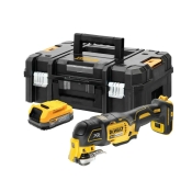 Багатофункціональний інструмент акумуляторний безщітковий DeWALT DCS356E1T Багатофункціональний інструмент акумуляторний безщітковий DeWALT DCS356E1T