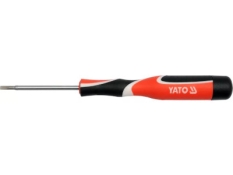 Отвертка прецизионная Yato SL2.4x75 мм (YT-25808) Отвертка прецизионная Yato SL2.4x75 мм (YT-25808)