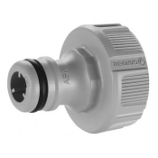 Штуцер Gardena різьбовий пластиковий 3/4" (18221-50.000.00) Штуцер Gardena різьбовий пластиковий 3/4" (18221-50.000.00)