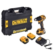 Дриль-шуруповерт акумуляторний безщітковий DeWALT DCD708P3T