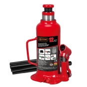 Домкрат гідравлічний GTM TH91204 12т пляшковий одноштоковий