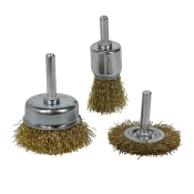 Набор проволочных щеток S&R 3 шт.
