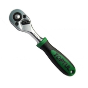 Тріскачка TOPTUL 1/4" 36 зубців (масло-бензостойкая ручка) S135