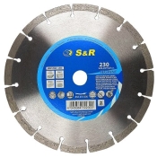 Диск алмазный сегментный S&R Meister 230x22,2 (252472230) Диск алмазный сегментный S&R Meister 230x22,2 (252472230)