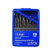 Набір свердел по металу S&R Meister 19 шт (108809190)