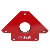 Магнітний кутник для зварювання S&R 34 кг 45˚, 90˚, 135˚