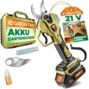 Секатор акумуляторний GRUNTEK 295701300 21V 2Ah