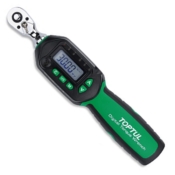 Моментный цифровой ключ TOPTUL 1.5-30 Нм (двустороннего действия) 1/4" укороченный DT-030S2