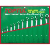 Набор ключей накидных TOPTUL 6-32 мм (угол 75°) 12 ед. GAAA1204