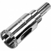 Сверло по гресу и керамике YATO YT-60428 20 мм при сухом и мокром режимах Сверло по гресу и керамике YATO YT-60428 20 мм при сухом и мокром режимах