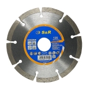 Диск отрезной алмазный S&R Meister 125x22,23 Диск отрезной алмазный S&R Meister 125x22,23
