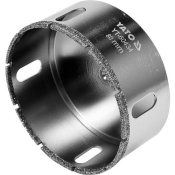 Сверло по гресу и керамике YATO YT-60434 80 мм при сухом и мокром режимах Сверло по гресу и керамике YATO YT-60434 80 мм при сухом и мокром режимах
