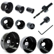 Набір кільцевих пил по дереву S&R Meister 19-82 мм