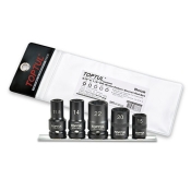 Набір головок для гальмівних супортів TOPTUL 5 од. GAAG0503