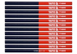 Карандаши столярные двухцветные YATO YT-69940 L= 175 мм, стержень 4 x 2 мм, сине-красные, уп. 12 шт Карандаши столярные двухцветные YATO YT-69940 L= 175 мм, стержень 4 x 2 мм, сине-красные, уп. 12 шт