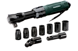 Пневматичний гвинтоверт з тріскачкою Metabo DRS 68 SET (604119500) Пневматичний гвинтоверт з тріскачкою Metabo DRS 68 SET (604119500)