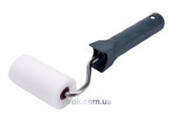 Валик в сборе малярный VOREL 09371 L= 7 x 3,5 см, держатель Ø= 6 мм, поролоновый