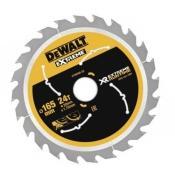 Диск пильний ATB+R DeWALT DT99560 XR 165х20 мм 24Z Диск пильний ATB+R DeWALT DT99560 XR 165х20 мм 24Z
