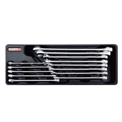 Набор комбинированных ключей TOPTUL 8-24 мм 13 ед. (в ложементе) GAAT1301