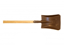 Лопата совковая VIROK (05V003) ЕВРО с древком
