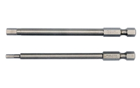 Набор отверточных насадок YATO YT-0494 "HEX TAMPER" 3 мм, 5 мм, квадрат 1/4" 100 мм 2 шт Набор отверточных насадок YATO YT-0494 "HEX TAMPER" 3 мм, 5 мм, квадрат 1/4" 100 мм 2 шт
